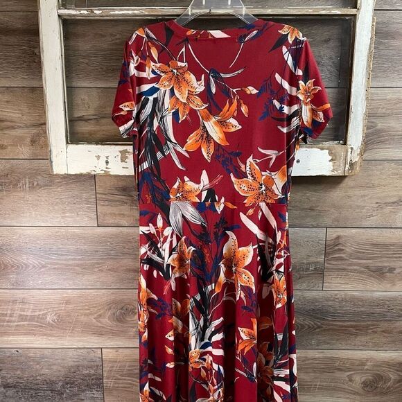Helyo Fashion Womens Swing Dresses (2) Floral Cottagecore Boho Size XL - Picture 4 of 9